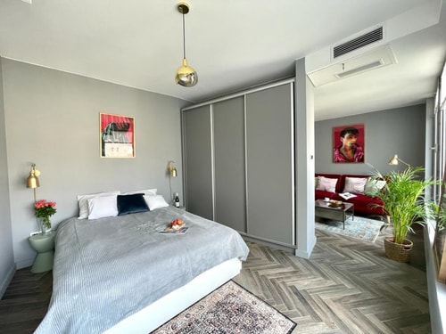 Penthouse Oasis: Luxurious 2BR with AC in Wroclaw 25 Apartamenty do wynajęcia
