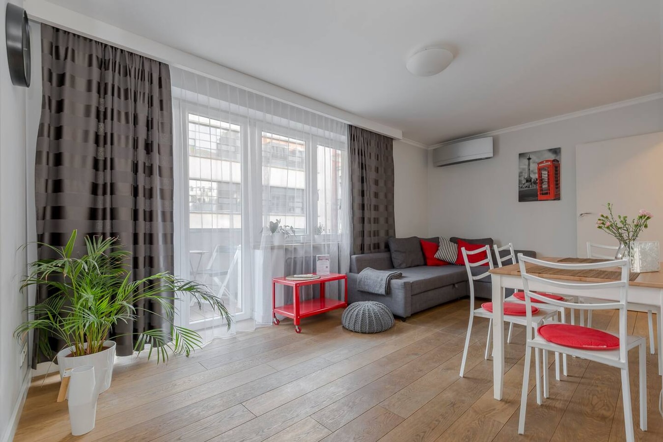 A2-WRO-L59B-6p-RT · Wroclaw Central 2BR Apt with AC&Balcony / Old Town Apartamenty do wynajęcia