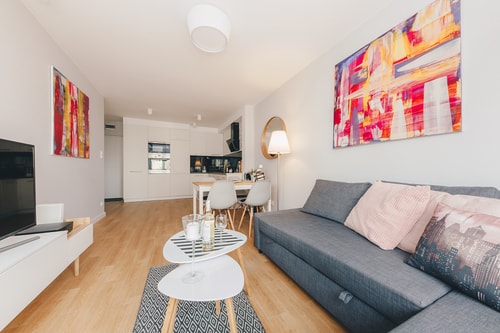 Warsaw Downtown Bright and Comfy Apt with Balcony 9 Apartamenty do wynajęcia