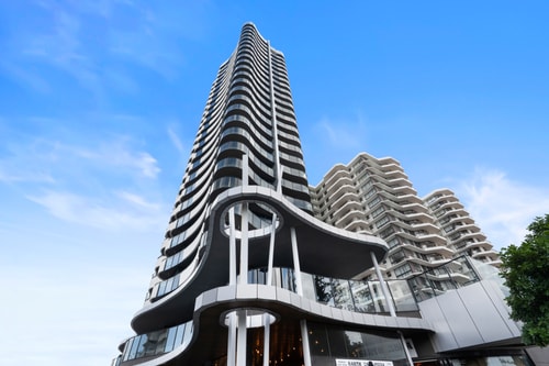 Beachfront in Coolangatta on the strip