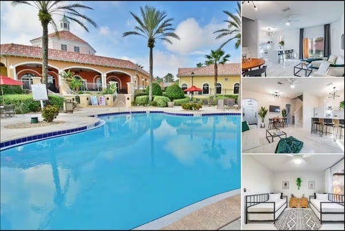 3BR Disney Getaway | Pool, Arcade & Tiki 41 Dwell