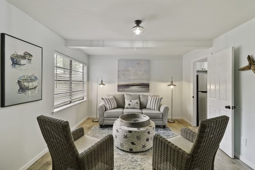 Hilton Head 2BR | Pool Access + Walk to Shops 15 Dwell