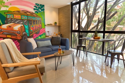 Rosa Negra's Cozy Stadio Aparta-Suite Dwell