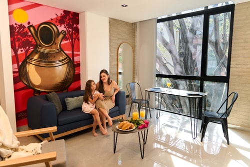 Stadio's Cozy Rosa Negra Suite Dwell