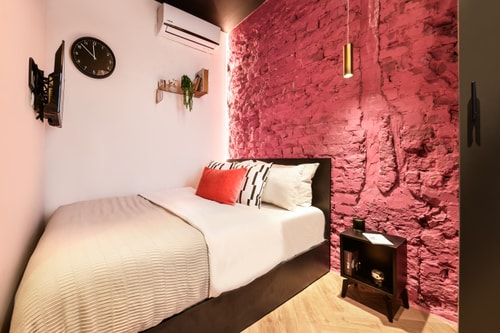 Mini Studio with Enclosed balcony!