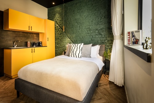 QueenStudio + SunBalcony <CityCenter> BeachTime!