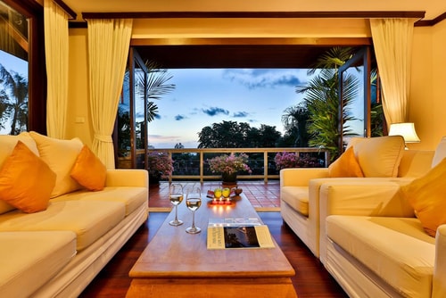 Katamanda villa 3bedroom sea view private pool