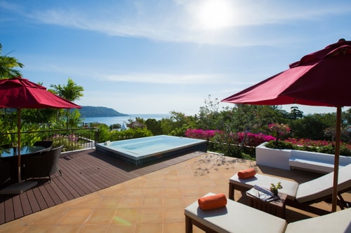 Kata Gardens Sea View Penthouse 6C, Walk to Beach