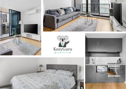 KozyGuru | Collingwood | Stylish 1 Bed Apt