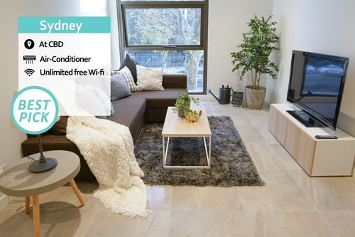 KozyGuru | Sydney CBD | 1 Bed Apt