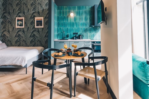 Family room with terras at LVM STAYS 13 LVM Stays