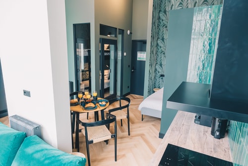 Family room with terras at LVM STAYS 2 LVM Stays