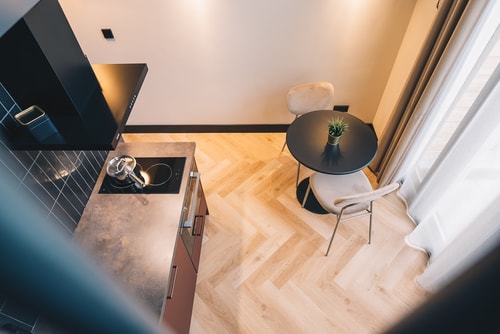 Deluxe room with mezzanine and patio at LVM STAYS 12 LVM Stays