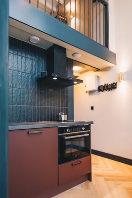 Deluxe room with mezzanine and patio at LVM STAYS 17 LVM Stays