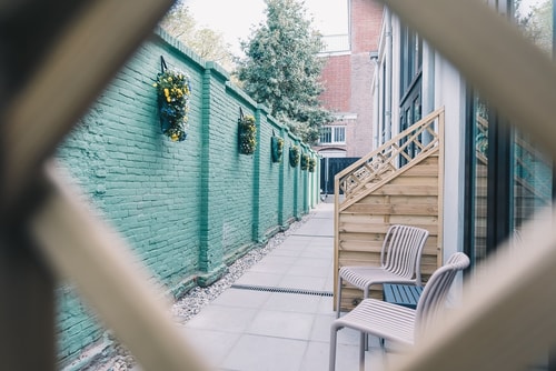 Deluxe room with mezzanine and patio at LVM STAYS 24 LVM Stays