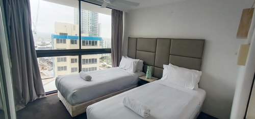 Tw0 bedroom Sea view&beach side Apartment Surfers 5 Serain Residences