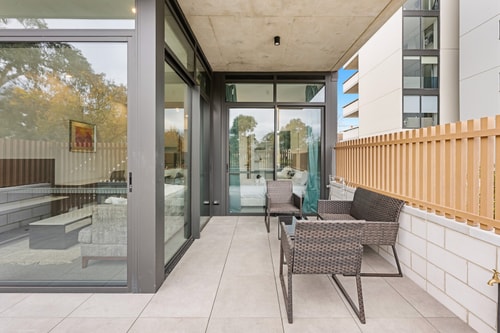 Fresh 2BR Stay | Parking | 7min Walk to Tram 16 Serain Residences