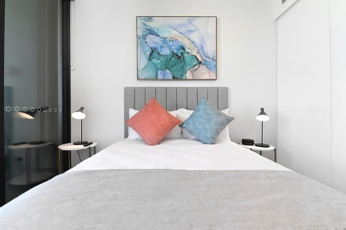 Stunning Water View 1BR  | Steps to Casino & Tram 8 Serain Residences