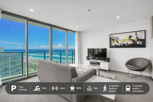 1BR for 4  | Unbeatable Ocean View | Walk to Beach 0 Serain Residences