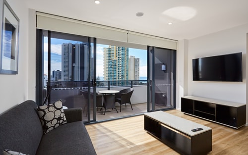 Cozy 2 Bedroom Apartment with Glimpse of Ocean 2 Serain Residences