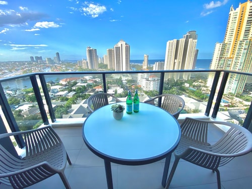 19th Floor Open view 2 Bedroom Apartment In Center 27 Serain Residences