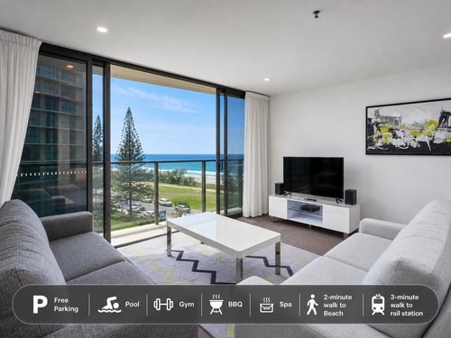 1BR Apt for 4 | Walk to Beach, Ocean View 0 Serain Residences