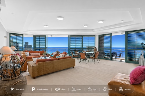 Panoramic Ocean View Sub-Penthouse 3mins to Beach 0 Serain Residences