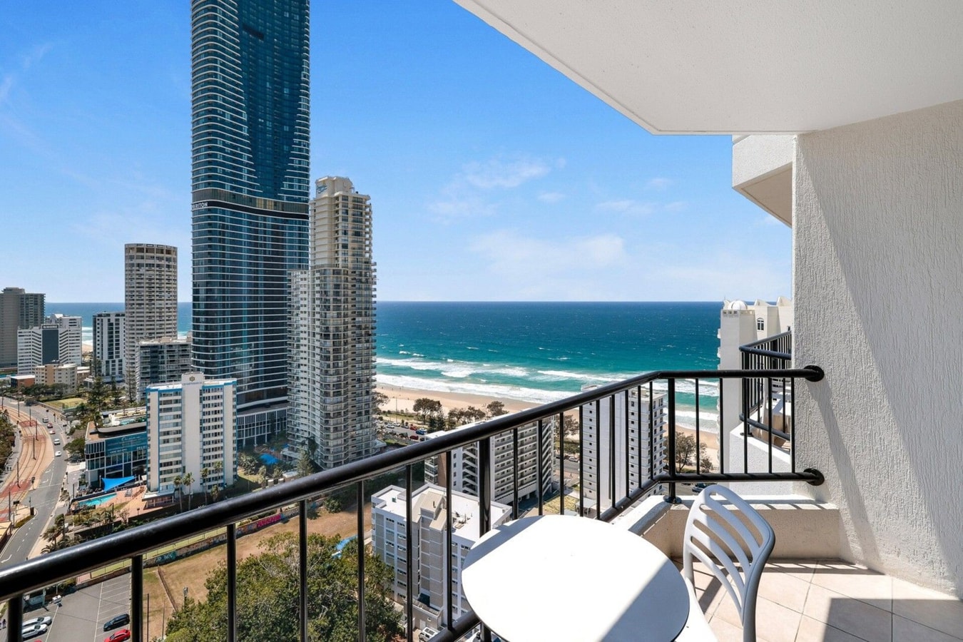 Cozy Ocean View Twin Studio Surfers Paradise 12 Serain Residences