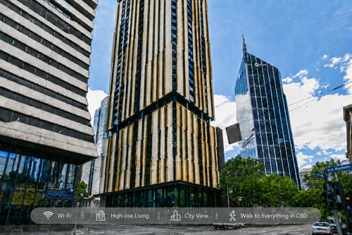 5 Min to State Library: High-Rise Modern 2Bedroom 0 Serain Residences