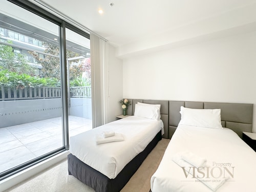 Modern 2-Bedroom Apartment next North Ryde Metro 32 Serain Residences
