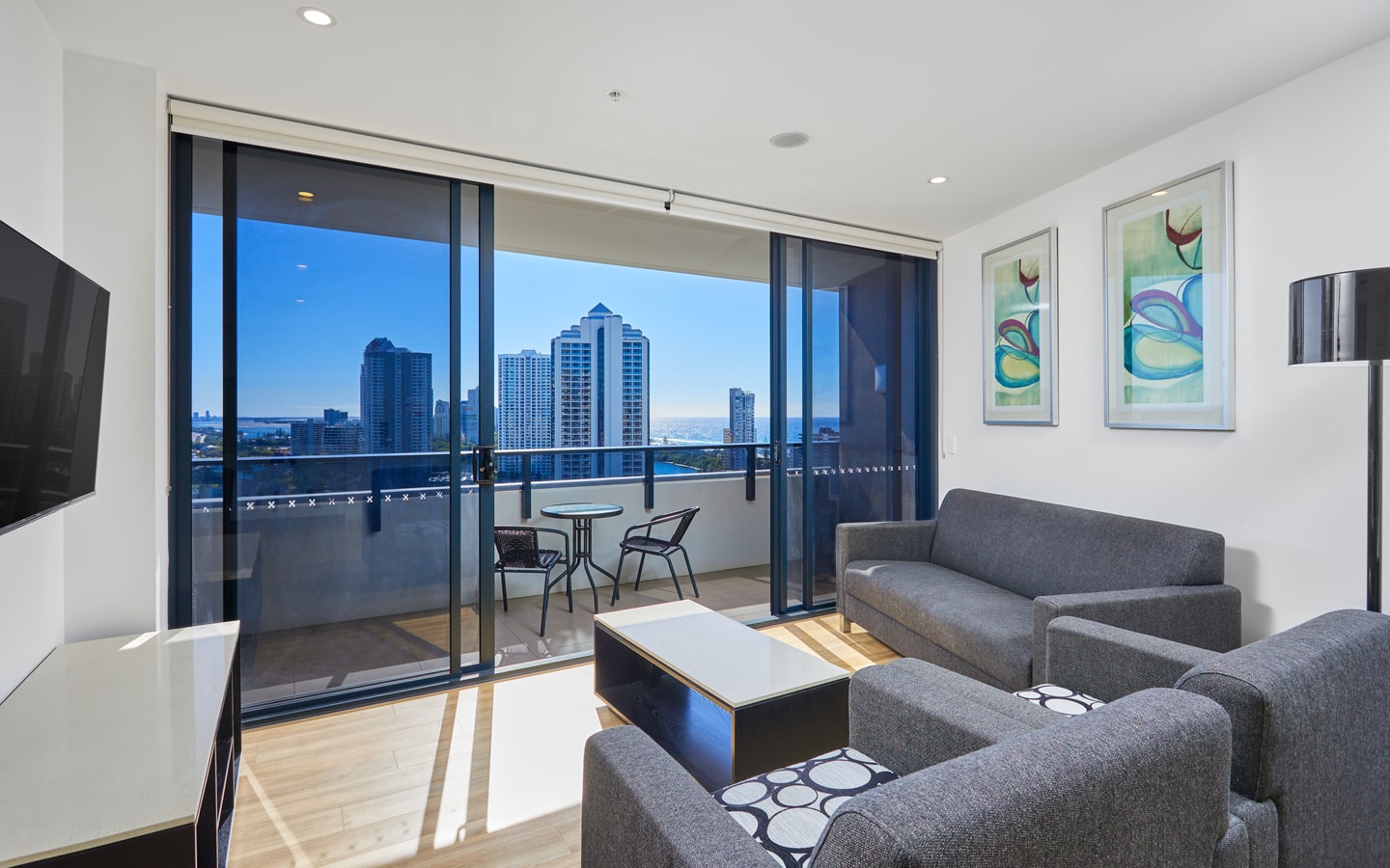 Ocean&River View 2 bedroom apartment in Surfers 3 Serain Residences