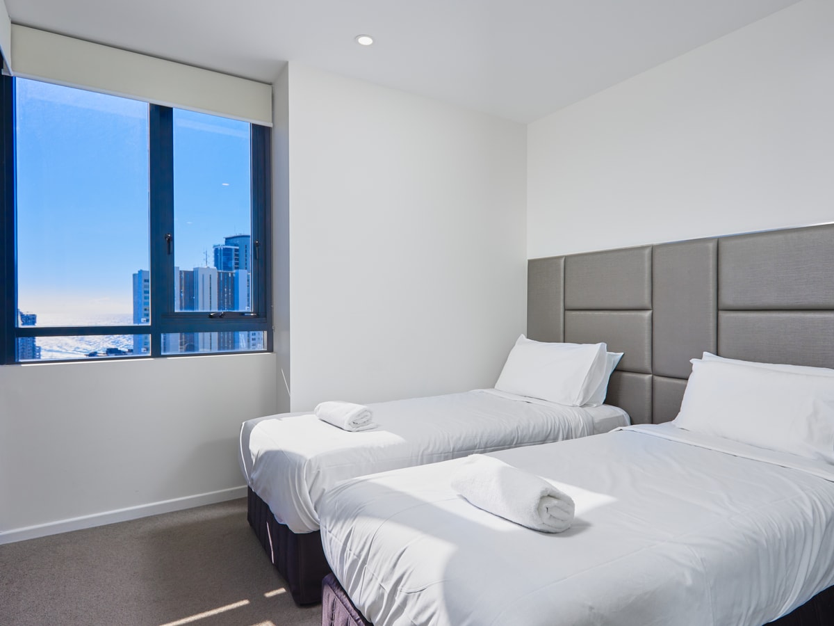 26Floor Ocean&River View 2-Bed Apartment Surfers 6 Serain Residences