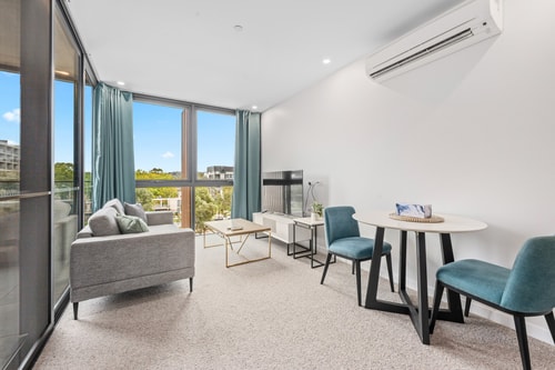 Spacious 1BR Apartment | Walk to Tram | Parking 10 Serain Residences