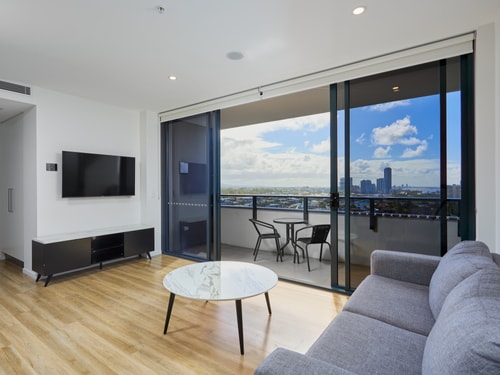 Partially Oceanview 2 bedroom apartment in Surfers 4 Serain Residences