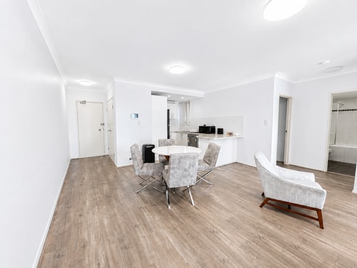 7 Min to Train: Central Parramatta 2BR + Parking 12 Serain Residences