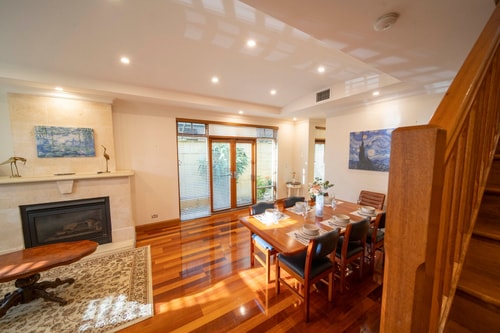 Cozy Home 5mins Walk from Beach with Fireplace 1 Serain Residences