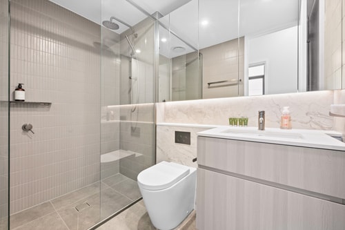 Fresh 2BR Stay | Parking | 7min Walk to Tram 11 Serain Residences
