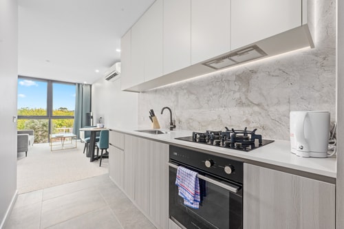 Spacious 1BR Apartment | Walk to Tram | Parking 9 Serain Residences