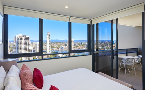 1Bedroom Apartment river view in Central surfers 4 Serain Residences
