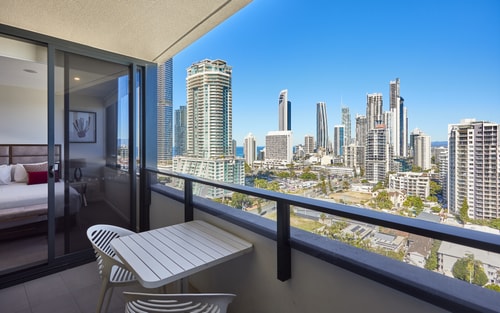 1Bedroom Apartment river view in Central surfers 1 Serain Residences