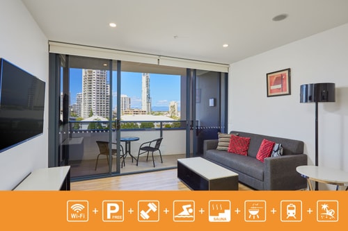 Comfy One bedroom Apartment in Central Surfers 0 Serain Residences