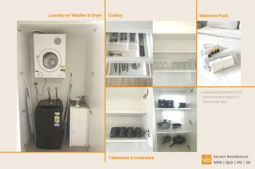 Homelike 2 bedrooms Apartment in Central Surfers 27 Serain Residences