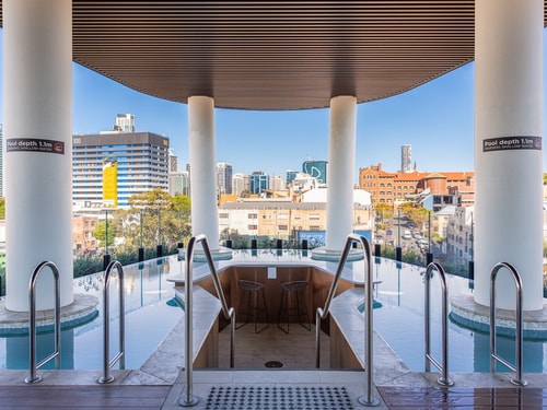 Elegant and Stylish 1BR Apartment + Infinity Pool 10 Serain Residences