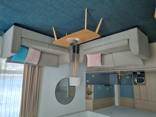 Two Bedroom Partial Ocean View Apt with Parking 13 Serain Residences