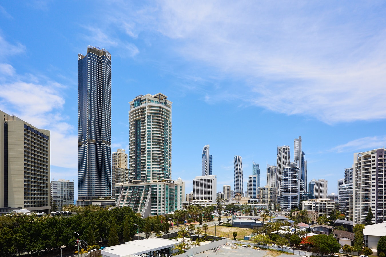 Cozy One Apartment with View in Centre Surfers 18 Serain Residences