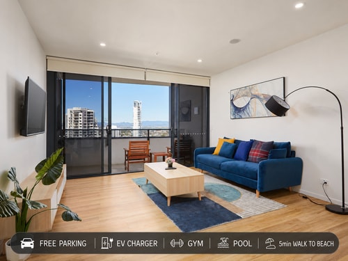 One Bedroom with Water View In Surfers 0 Serain Residences