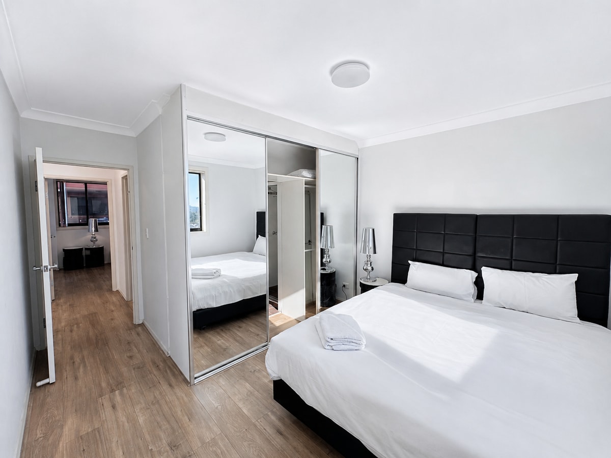 7 Min to Train: Central Parramatta 2BR + Parking 8 Serain Residences