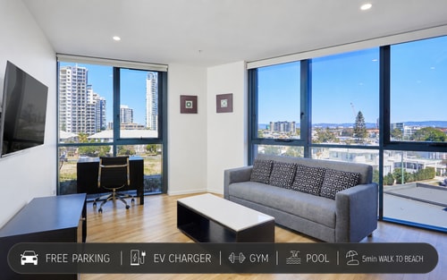 Comfy 1 bedroom Apartment in Central Surfers 0 Serain Residences