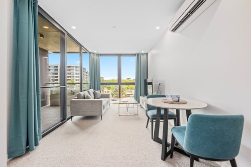 Spacious 1BR Apartment | Walk to Tram | Parking 2 Serain Residences