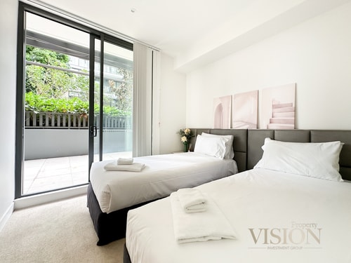 Modern 2-Bedroom Apartment next North Ryde Metro 3 Serain Residences